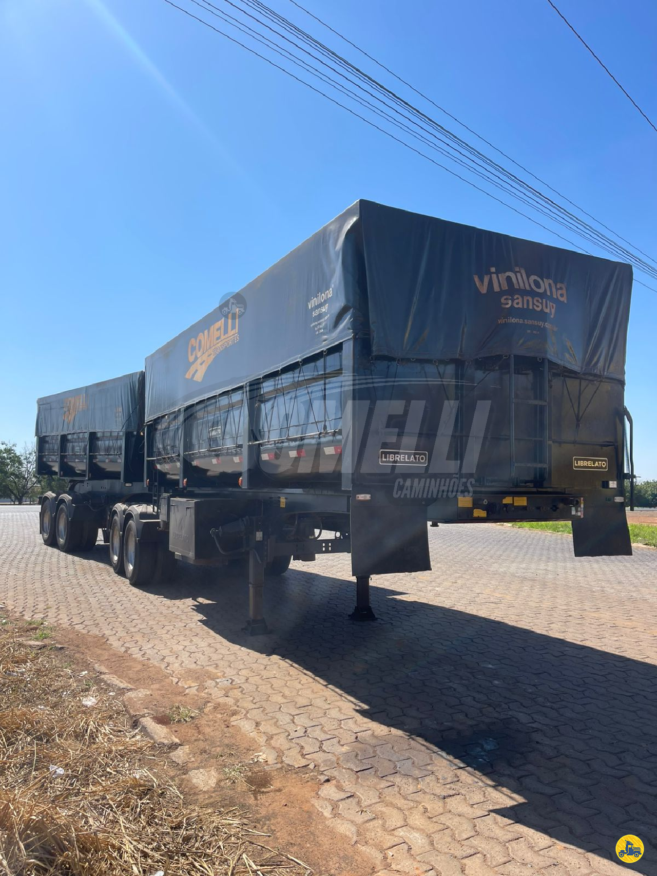CARRETA BITREM BASCULANTE Comelli Caminhões RIO VERDE GOIAS GO